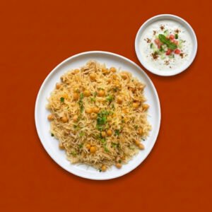 Chana Masala Rice Lunch Box