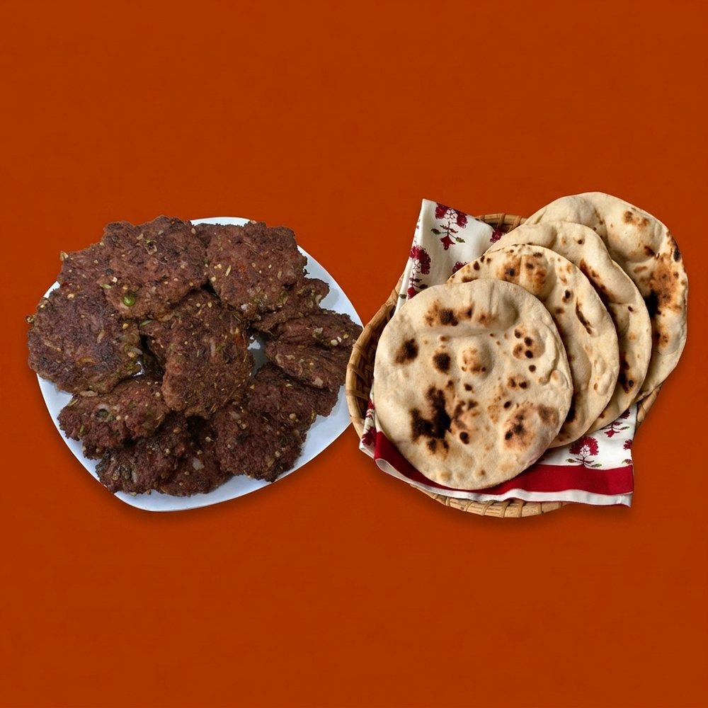 Chicken Chapli Kabab Lunch Box