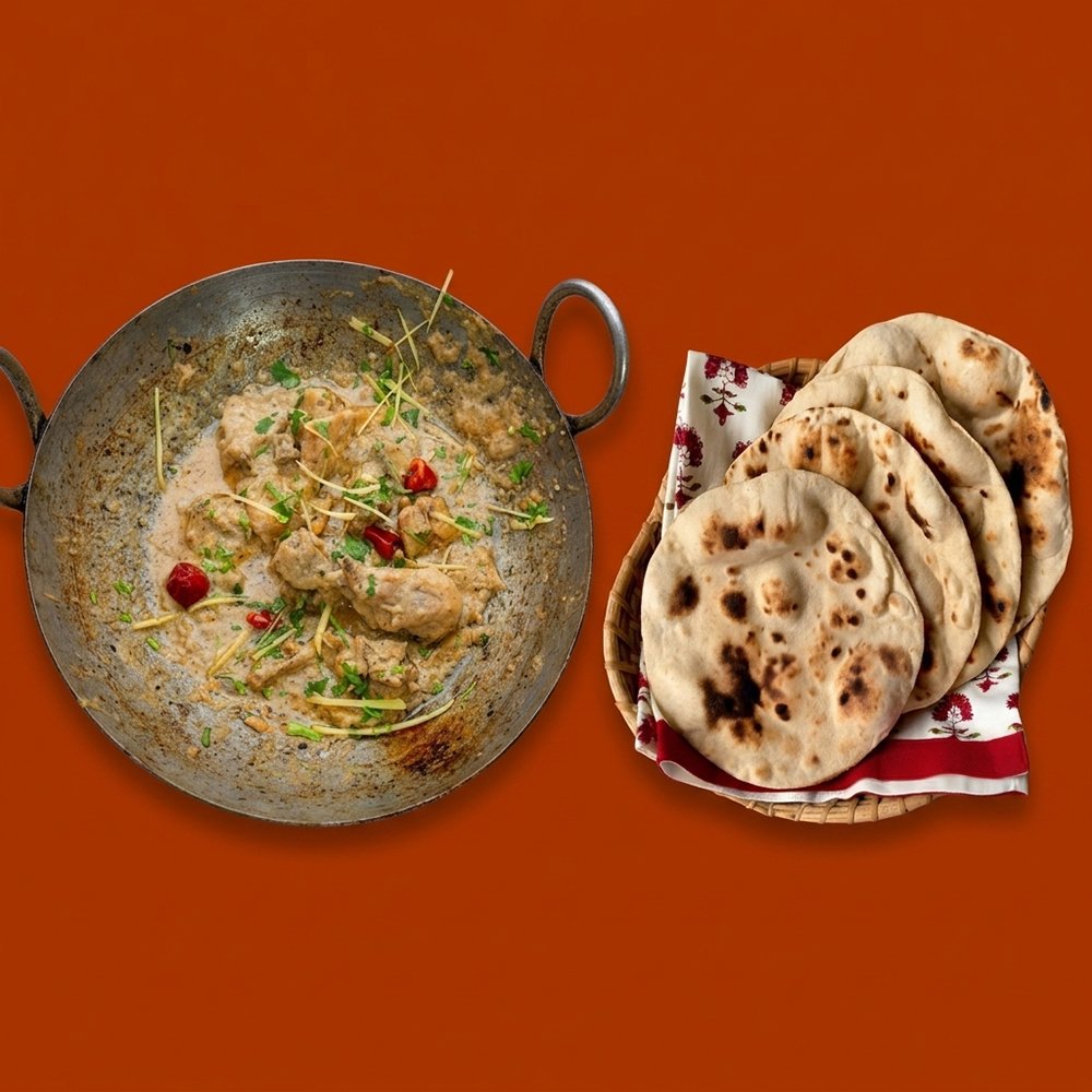 Chicken White Karahi Lunch Box