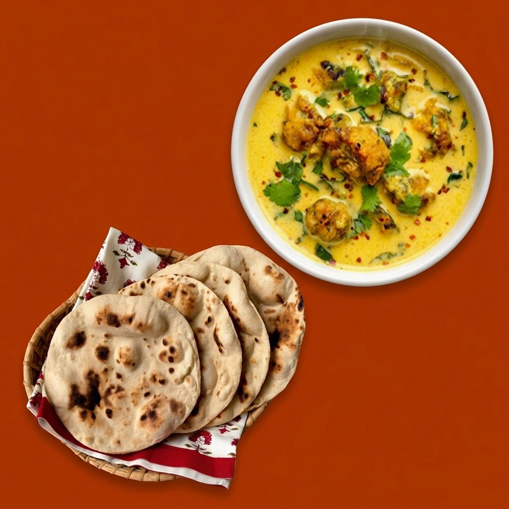 Kari Pakora Lunch Box
