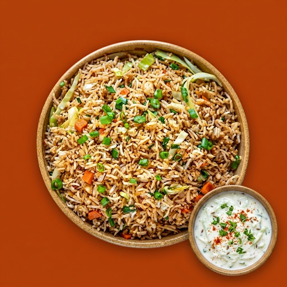 Vegetable Pulao Lunch Box